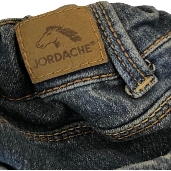 Jordache Super Skinny Jeans Adjustable Waist Stretch Denim Jeans Girl's 16 Slim - Picture 10 of 16